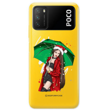 ETUI ŚWIĄTECZNE NA TELEFON XIAOMI POCO M3 / REDMI 9T / 9 POWER NOTE 9 ST_CHT-105