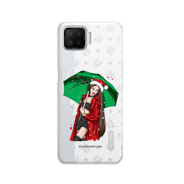 ETUI ŚWIĄTECZNE NA TELEFON OPPO F73 / A73 / F17 ST_CHT-105