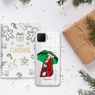 ETUI ŚWIĄTECZNE NA TELEFON OPPO F73 / A73 / F17 ST_CHT-105