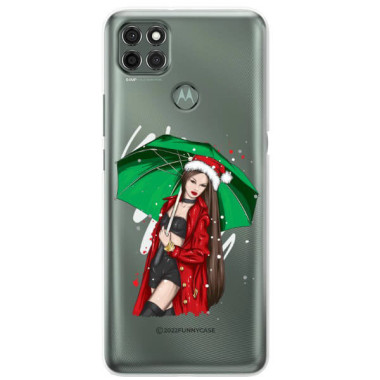 ETUI ŚWIĄTECZNE NA TELEFON MOTOROLA MOTO G9 POWER ST_CHT-105