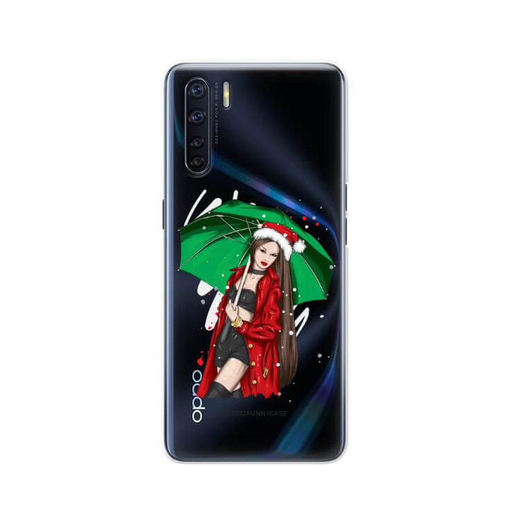 ETUI ŚWIĄTECZNE NA TELEFON OPPO A91 / RENO 3 ST_CHT-105