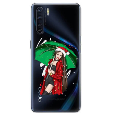 ETUI ŚWIĄTECZNE NA TELEFON OPPO A91 / RENO 3 ST_CHT-105
