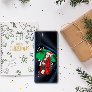 ETUI ŚWIĄTECZNE NA TELEFON OPPO A91 / RENO 3 ST_CHT-105
