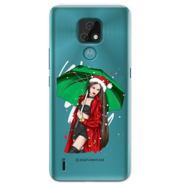 ETUI ŚWIĄTECZNE NA TELEFON MOTOROLA MOTO E7 ST_CHT-105