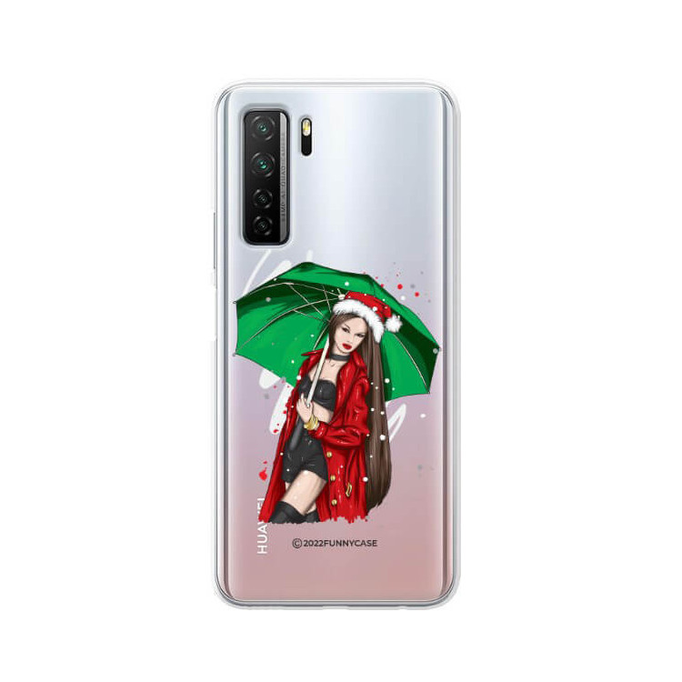 ETUI ŚWIĄTECZNE NA TELEFON HUAWEI P40 LITE 5G / NOVA 7 SE ST_CHT-105
