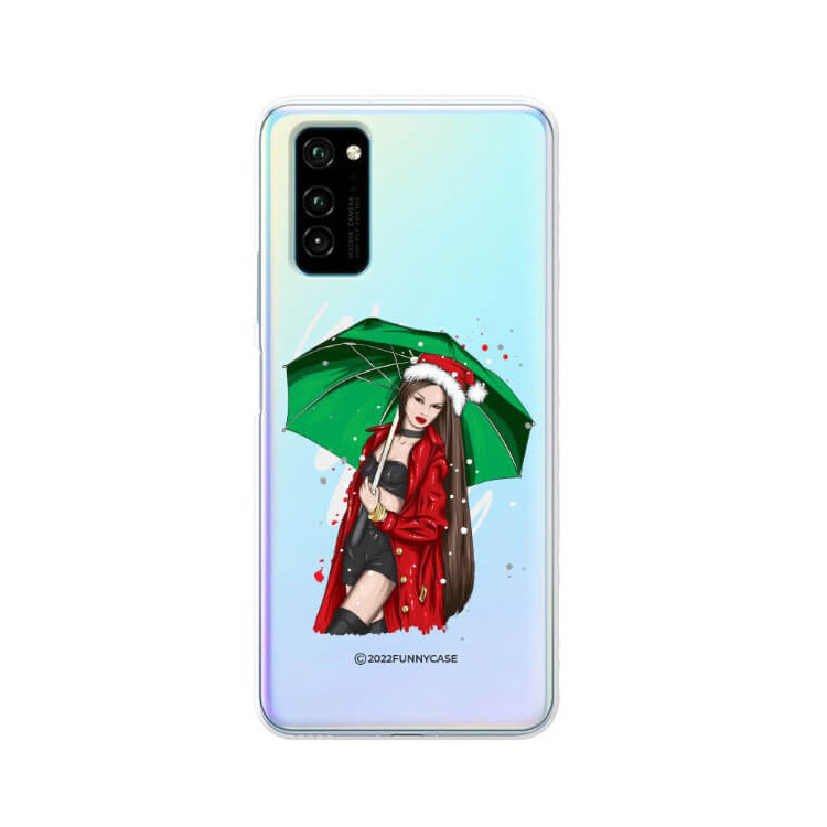 ETUI ŚWIĄTECZNE NA TELEFON HUAWEI HONOR V30 PRO ST_CHT-105