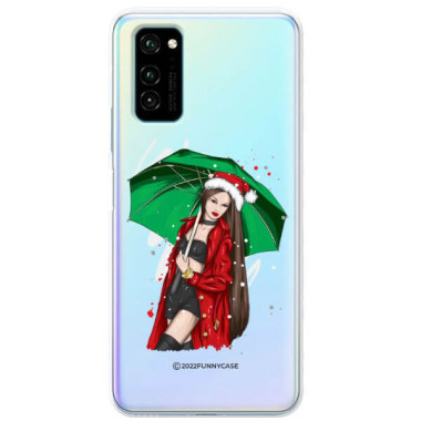 ETUI ŚWIĄTECZNE NA TELEFON HUAWEI HONOR V30 PRO ST_CHT-105