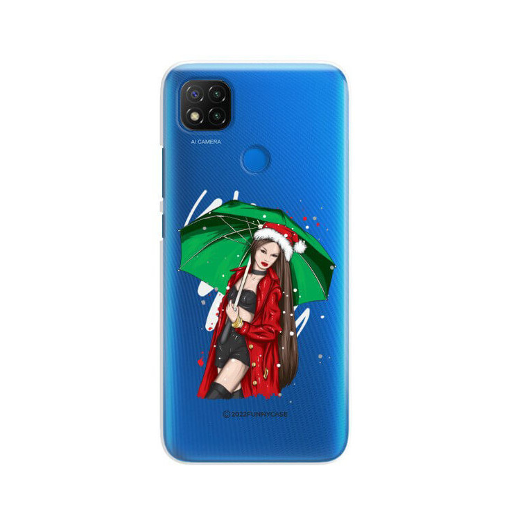 ETUI ŚWIĄTECZNE NA TELEFON XIAOMI REDMI 9C ST_CHT-105