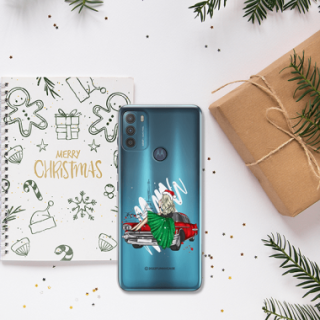 ETUI ŚWIĄTECZNE NA TELEFON MOTOROLA MOTO G50 ST_CHT-106
