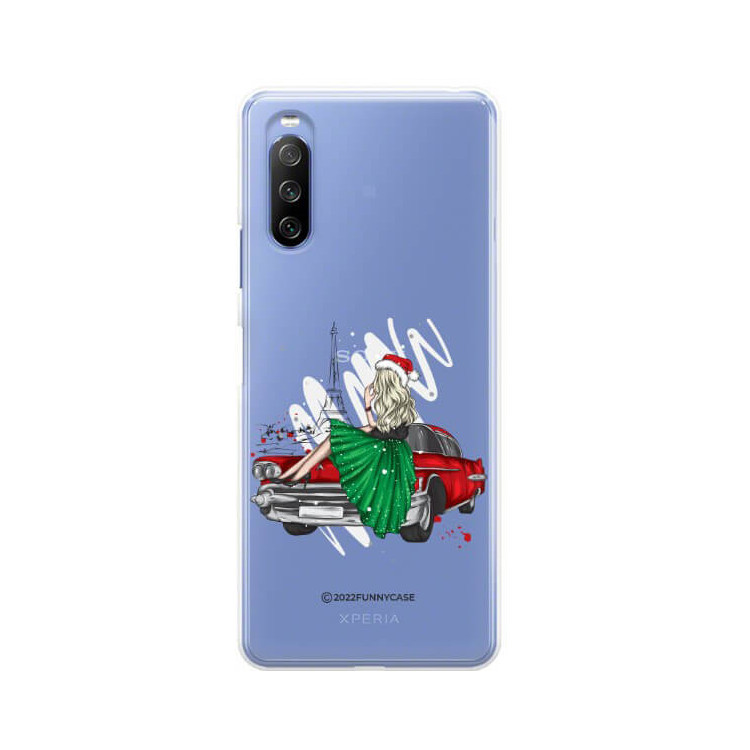 ETUI ŚWIĄTECZNE NA TELEFON SONY XPERIA 10 III ST_CHT-106