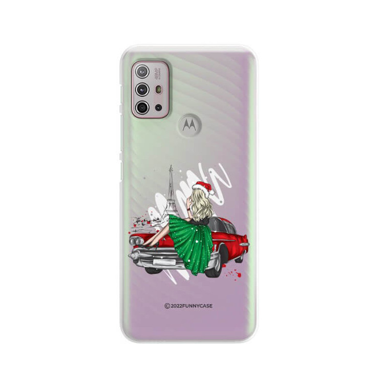 ETUI ŚWIĄTECZNE NA TELEFON MOTOROLA MOTO G10 / G30 / G10 POWER ST_CHT-106