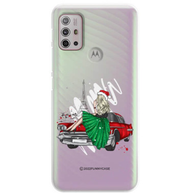 ETUI ŚWIĄTECZNE NA TELEFON MOTOROLA MOTO G10 / G30 / G10 POWER ST_CHT-106