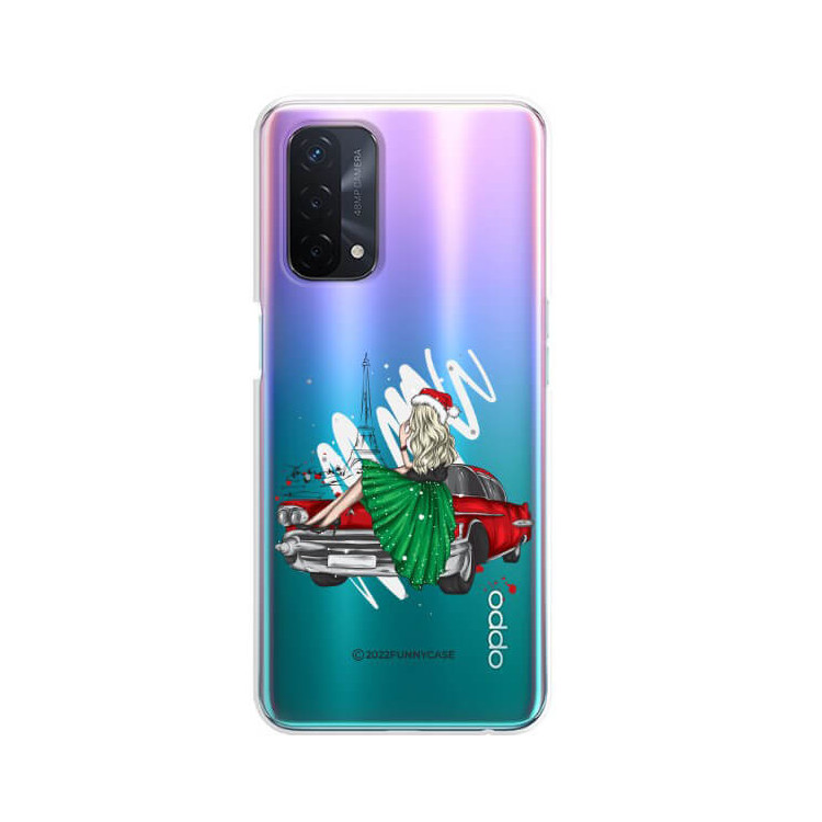 ETUI ŚWIĄTECZNE NA TELEFON OPPO A54 5G / A74 5G / A93 5G ST_CHT-106