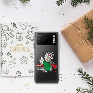 ETUI ŚWIĄTECZNE NA TELEFON XIAOMI POCO M3 / REDMI 9T / 9 POWER NOTE 9 ST_CHT-106