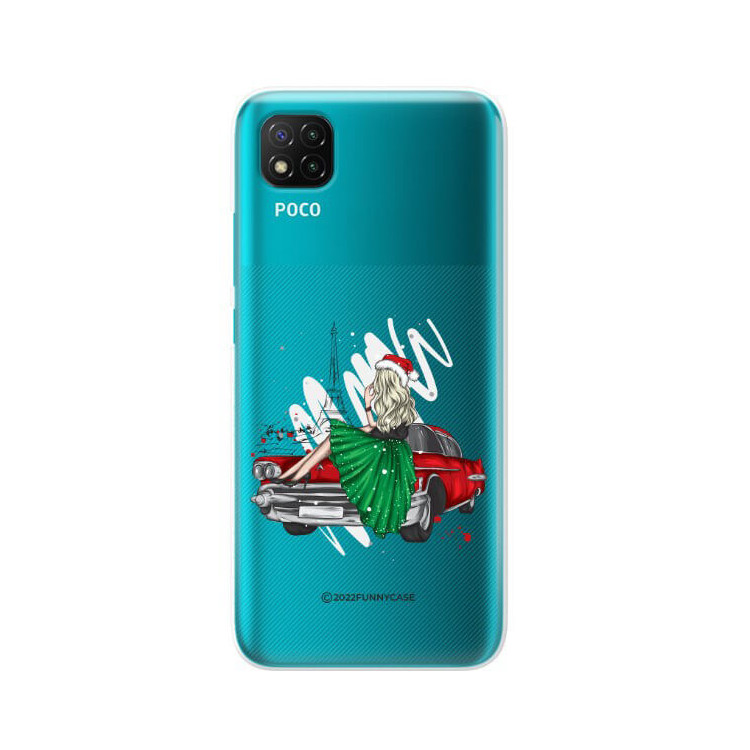 ETUI ŚWIĄTECZNE NA TELEFON XIAOMI POCO C3 ST_CHT-106