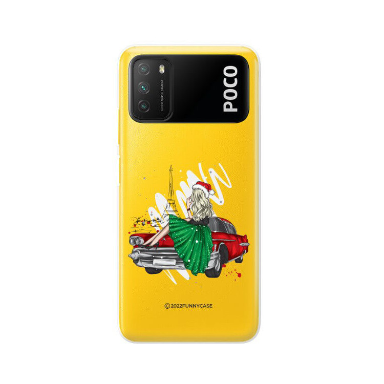 ETUI ŚWIĄTECZNE NA TELEFON XIAOMI POCO M3 / REDMI 9T / 9 POWER NOTE 9 ST_CHT-106