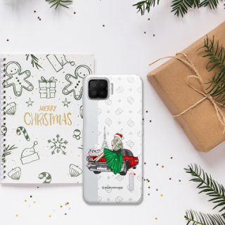 ETUI ŚWIĄTECZNE NA TELEFON OPPO F73 / A73 / F17 ST_CHT-106