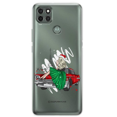 ETUI ŚWIĄTECZNE NA TELEFON MOTOROLA MOTO G9 POWER ST_CHT-106