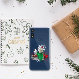 ETUI ŚWIĄTECZNE NA TELEFON MOTOROLA MOTO E7 ST_CHT-106