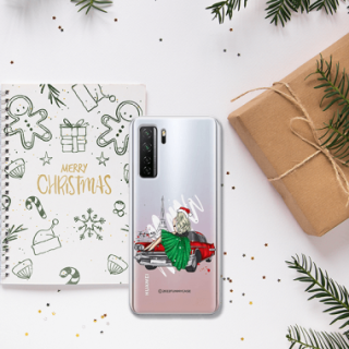 ETUI ŚWIĄTECZNE NA TELEFON HUAWEI P40 LITE 5G / NOVA 7 SE ST_CHT-106