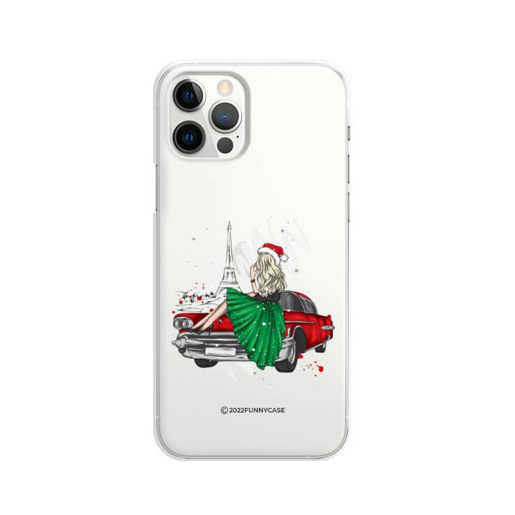 ETUI ŚWIĄTECZNE NA TELEFON APPLE IPHONE 12 / 12 PRO ST_CHT-106
