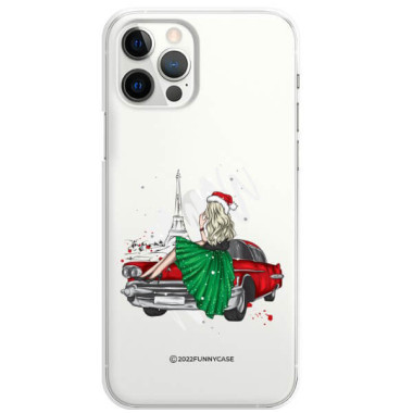 ETUI ŚWIĄTECZNE NA TELEFON APPLE IPHONE 12 / 12 PRO ST_CHT-106