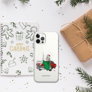 ETUI ŚWIĄTECZNE NA TELEFON APPLE IPHONE 12 / 12 PRO ST_CHT-106