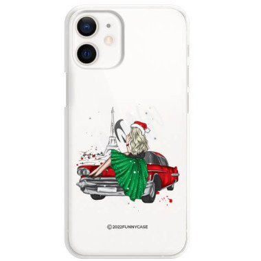 ETUI ŚWIĄTECZNE NA TELEFON APPLE IPHONE 12 MINI ST_CHT-106