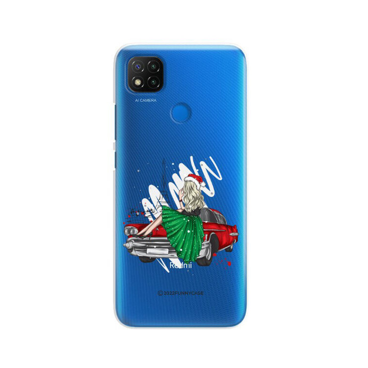 ETUI ŚWIĄTECZNE NA TELEFON XIAOMI REDMI 9C ST_CHT-106