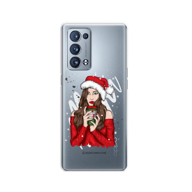 ETUI ŚWIĄTECZNE NA TELEFON OPPO RENO 6 PRO PLUS 5G ST_CHT-107