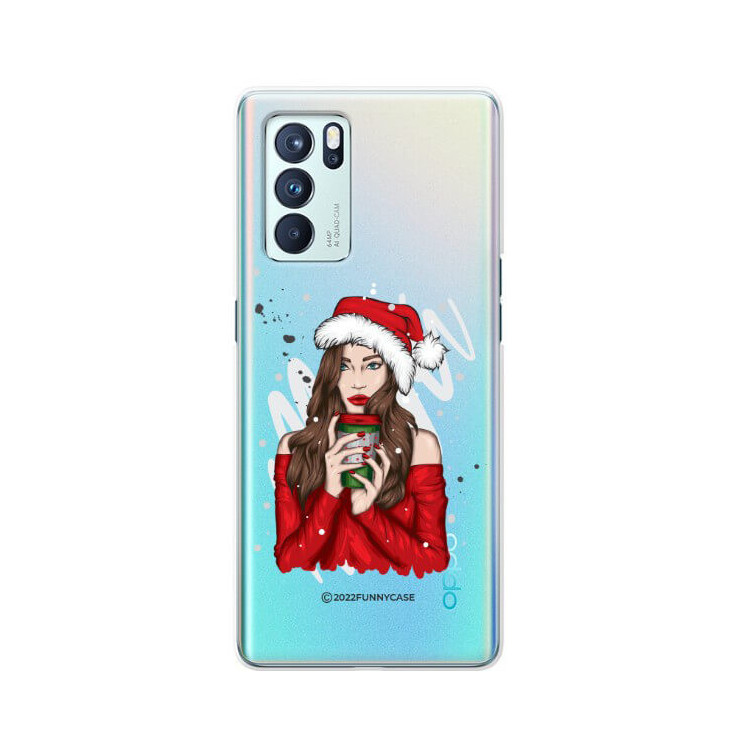ETUI ŚWIĄTECZNE NA TELEFON OPPO RENO 6 PRO 5G ST_CHT-107