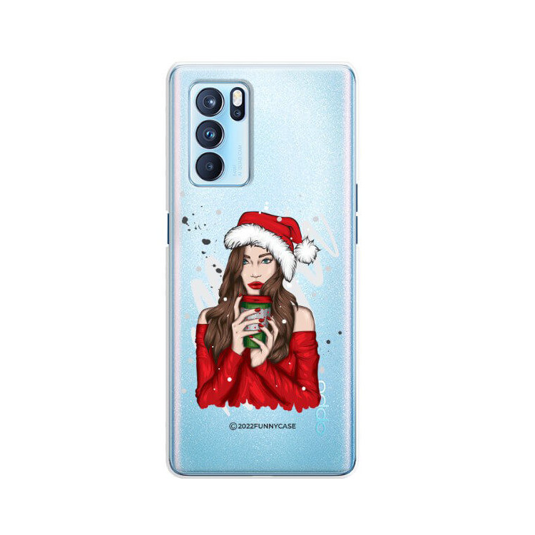 ETUI ŚWIĄTECZNE NA TELEFON OPPO RENO 6 5G ST_CHT-107