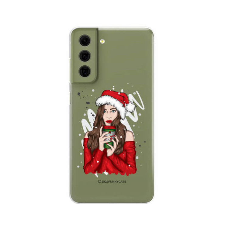 ETUI ŚWIĄTECZNE NA TELEFON SAMSUNG GALAXY S21 FE 5G ST_CHT-107 ETUI ŚWIĄTECZNE NA TELEFON SAMSUNG GALAXY S21 FE 5G ST_CHT-107