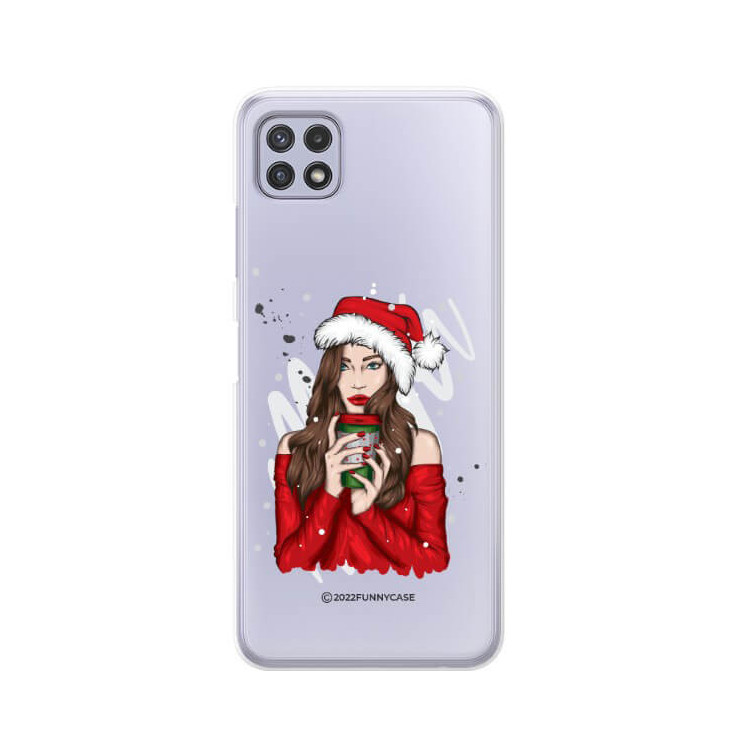ETUI ŚWIĄTECZNE NA TELEFON SAMSUNG GALAXY A22 5G ST_CHT-107