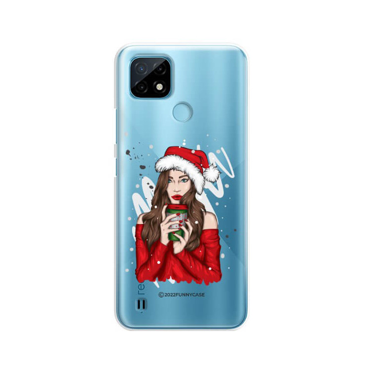 ETUI ŚWIĄTECZNE NA TELEFON REALME C21 ST_CHT-107