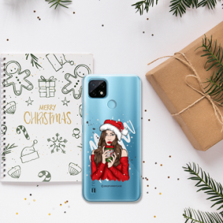 ETUI ŚWIĄTECZNE NA TELEFON REALME C21 ST_CHT-107