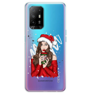 ETUI ŚWIĄTECZNE NA TELEFON OPPO A94 5G / F19 PRO PLUS 5G / RENO 5Z ST_CHT-107
