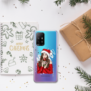 ETUI ŚWIĄTECZNE NA TELEFON OPPO A94 5G / F19 PRO PLUS 5G / RENO 5Z ST_CHT-107