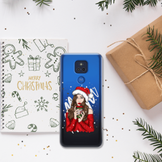 ETUI ŚWIĄTECZNE NA TELEFON MOTOROLA MOTO G PLAY 2021 ST_CHT-107
