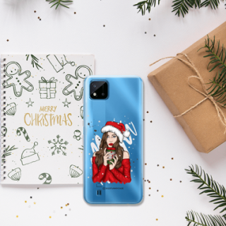 ETUI ŚWIĄTECZNE NA TELEFON REALME C20 ST_CHT-107