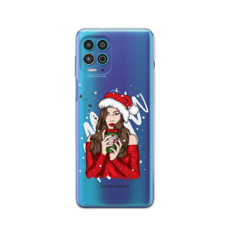 ETUI ŚWIĄTECZNE NA TELEFON MOTOROLA MOTO G100 / EDGE S ST_CHT-107 ETUI ŚWIĄTECZNE NA TELEFON MOTOROLA MOTO G100 / EDGE S ST_CHT-107