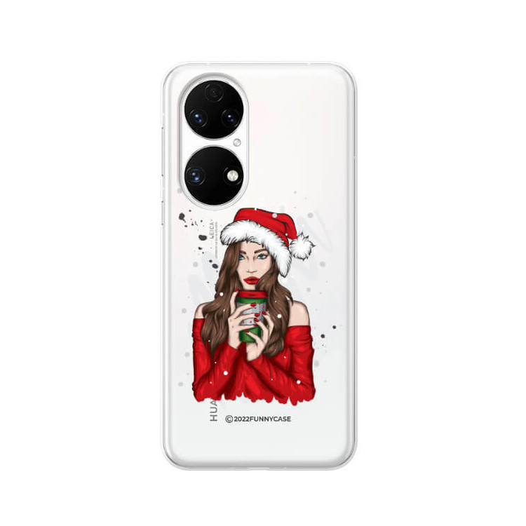ETUI ŚWIĄTECZNE NA TELEFON HUAWEI P50 ST_CHT-107