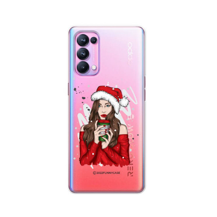 ETUI ŚWIĄTECZNE NA TELEFON OPPO RENO 5 PRO 5G ST_CHT-107