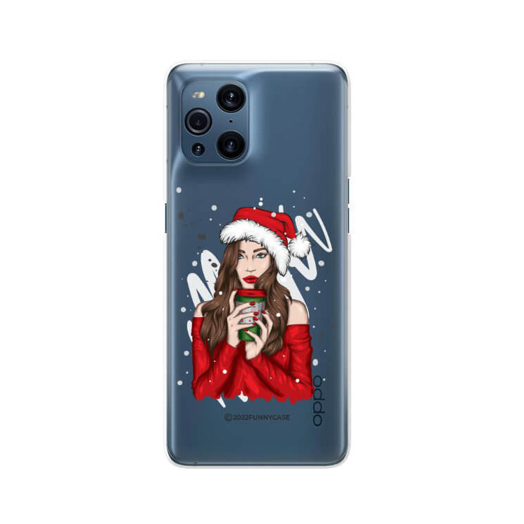 ETUI ŚWIĄTECZNE NA TELEFON OPPO FIND X3 / X3 PRO ST_CHT-107