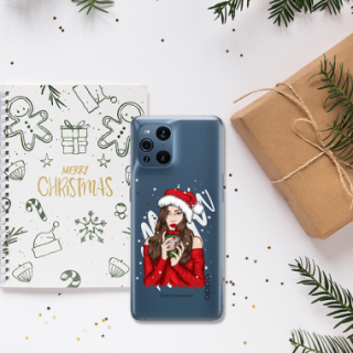 ETUI ŚWIĄTECZNE NA TELEFON OPPO FIND X3 / X3 PRO ST_CHT-107
