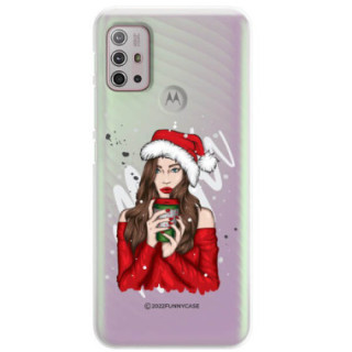 ETUI ŚWIĄTECZNE NA TELEFON MOTOROLA MOTO G10 / G30 / G10 POWER ST_CHT-107