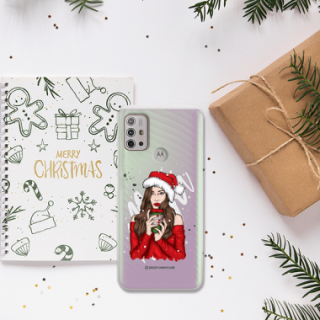 ETUI ŚWIĄTECZNE NA TELEFON MOTOROLA MOTO G10 / G30 / G10 POWER ST_CHT-107