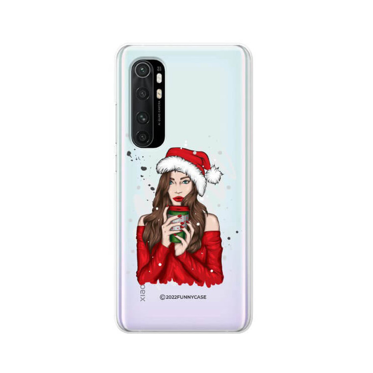 ETUI ŚWIĄTECZNE NA TELEFON XIAOMI MI NOTE 10 LITE ST_CHT-107
