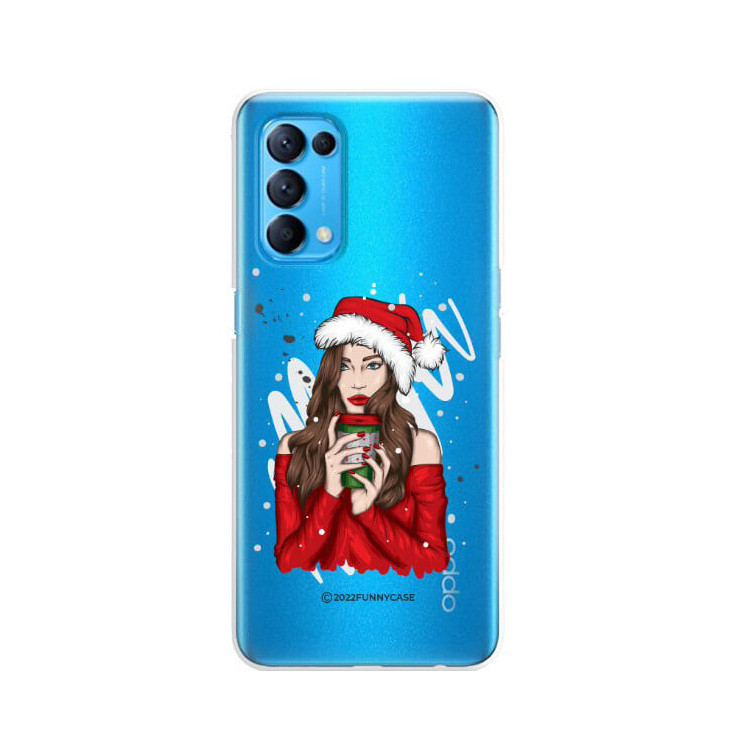 ETUI ŚWIĄTECZNE NA TELEFON OPPO RENO 5 / RENO 5 5G / RENO 5K ST_CHT-107