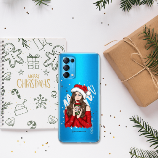 ETUI ŚWIĄTECZNE NA TELEFON OPPO RENO 5 / RENO 5 5G / RENO 5K ST_CHT-107